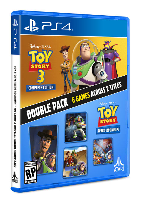 Toy Story: Retro Roundup! and Toy Story 3 Complete Edition - Playstation 4 (PRE-ORDER)