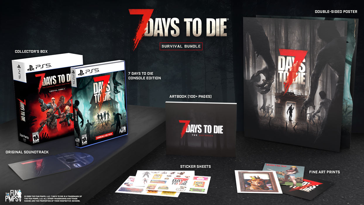 7 Days to Die Console Edition Survival Bundle - PlayStation 5 [Free Shipping]