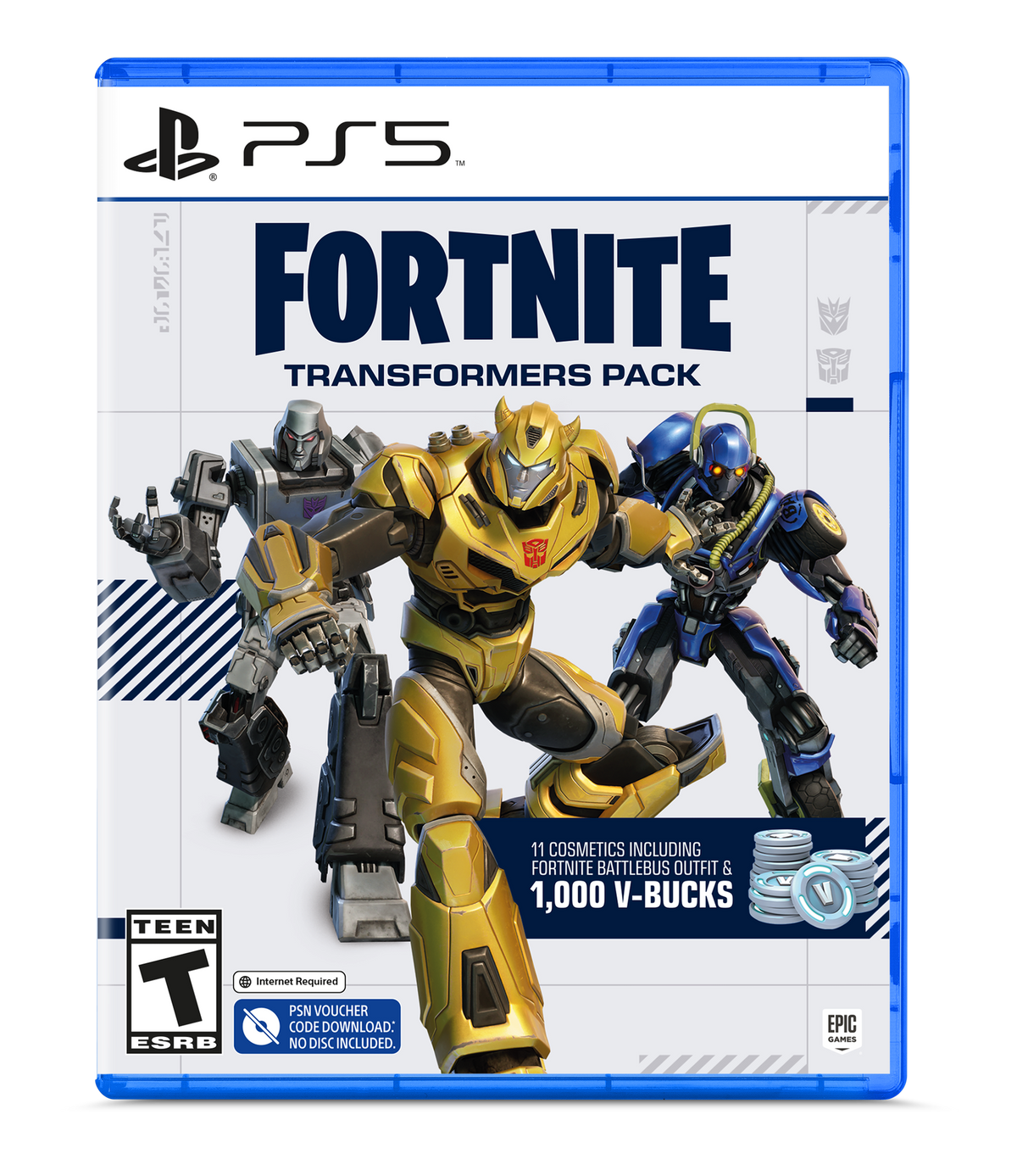 FORTNITE TRANSFORMERS PACK PS5 VIDEOGAMESPLUS.CA