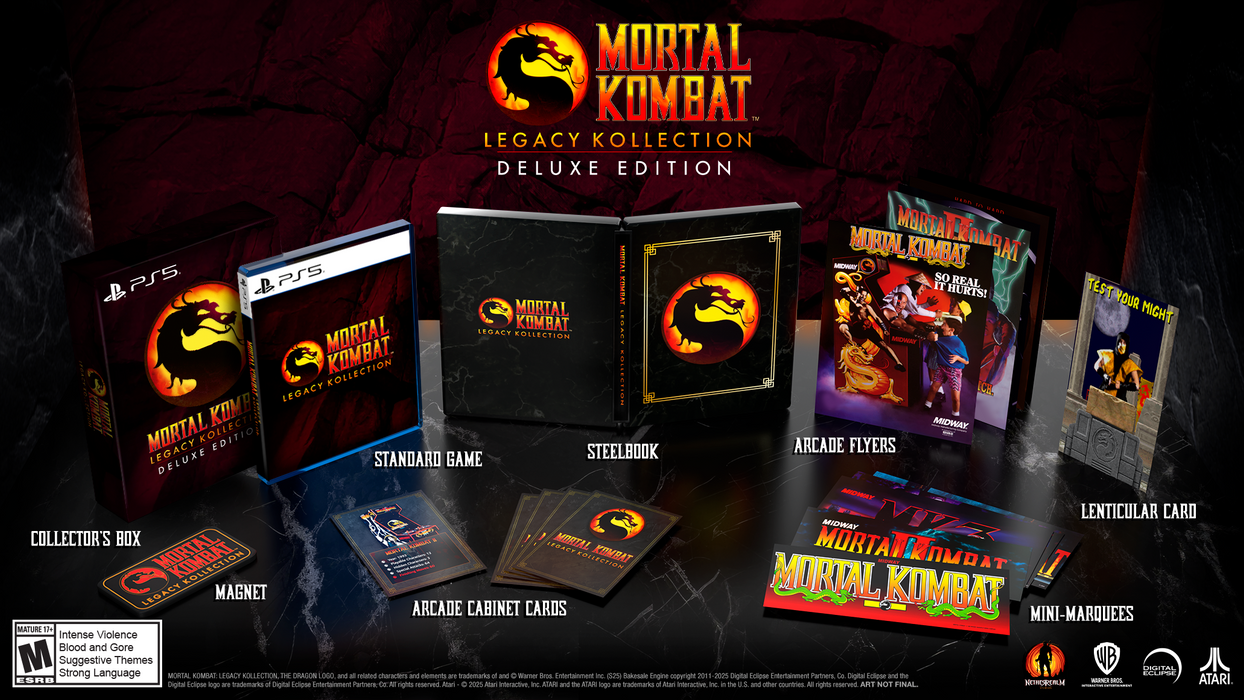 Mortal Kombat Legacy Kollection Deluxe Edition - PlayStation 5 (PRE-ORDER)