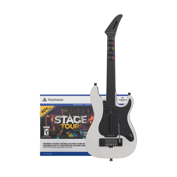 Stage Tour Game + Kramer® Wireless Guitar Controller Bundle - PlayStation 5 (PRE-ORDER)