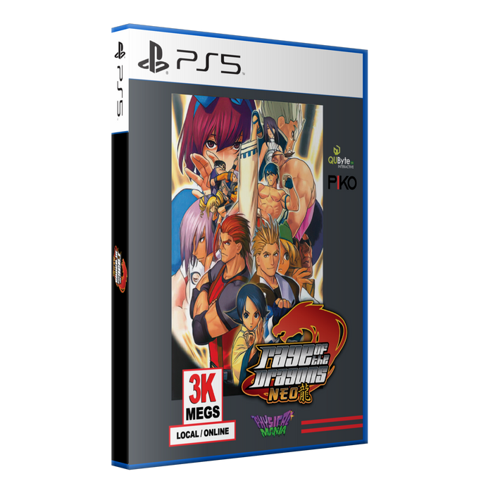 Rage of the Dragons NEO [Special Edition With LP] [EU Import]  - Playstation 5 (PRE-ORDER CLOSED)
