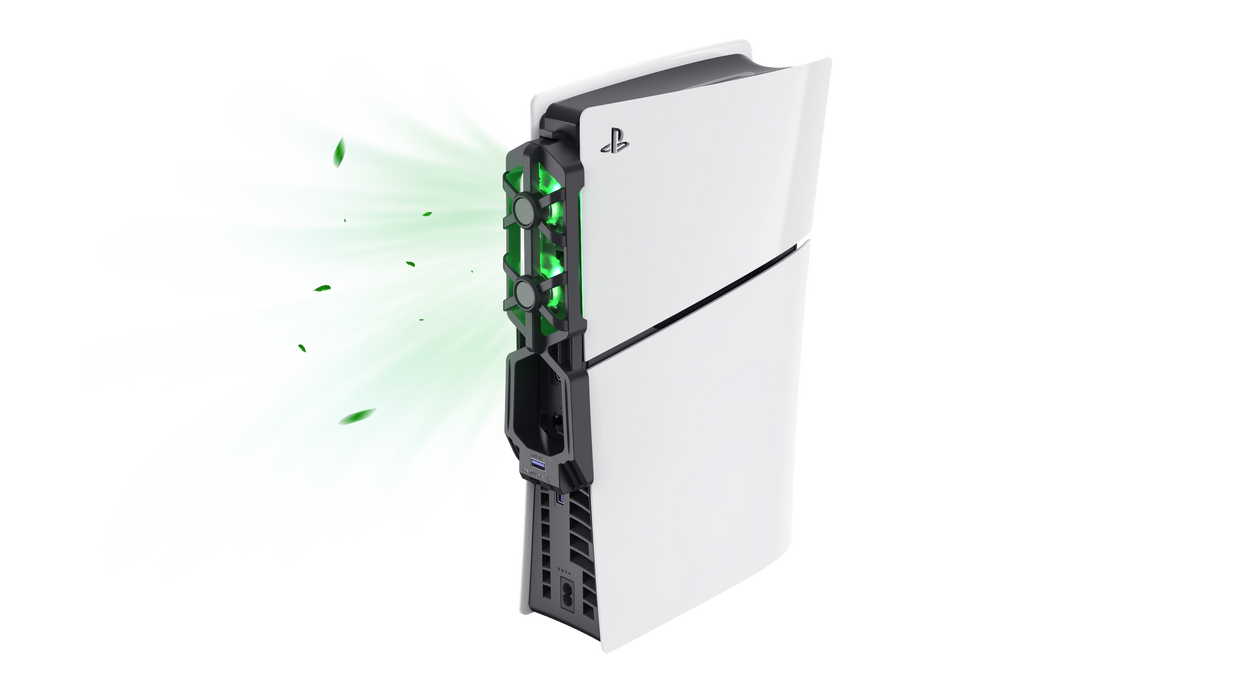 Maxx Tech RGB Fan For PS5 Slim - Playstation 5