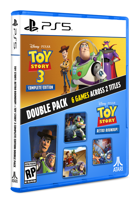 Toy Story: Retro Roundup! and Toy Story 3 Complete Edition - Playstation 5 (PRE-ORDER)