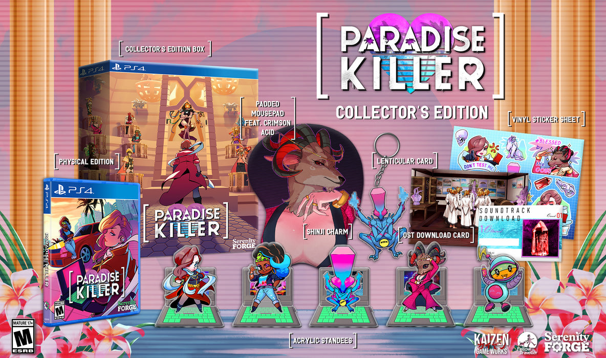 PARADISE KILLER COLLECTORS EDITION - PS4
