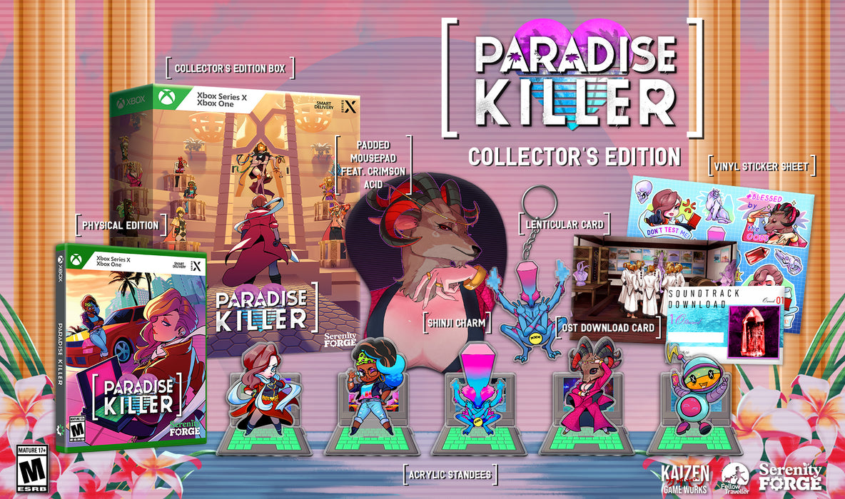 PARADISE KILLER COLLECTORS EDITION - XBOX ONE/XBOX SERIES X