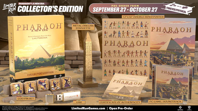 Pharaoh: A New Era Collector's Edition [Limited Run Games] - PC