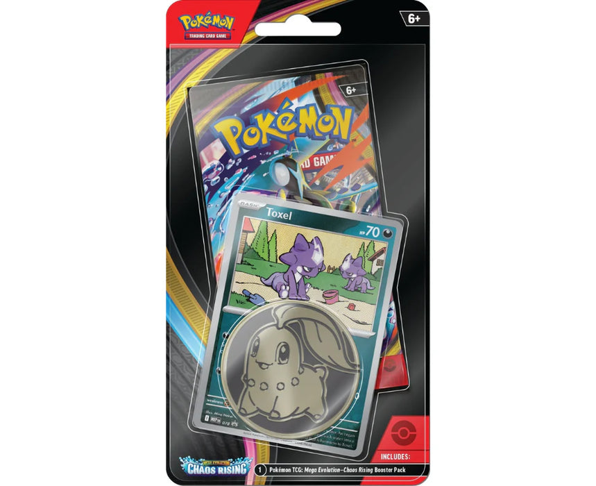 Pokemon TCG Mega Evolution - Chaos Rising - Checklane Blister