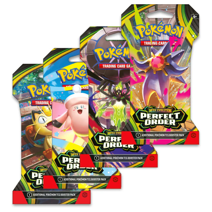Pokemon TCG Mega Evolution - Perfect Order - Sleeved Booster Pack
