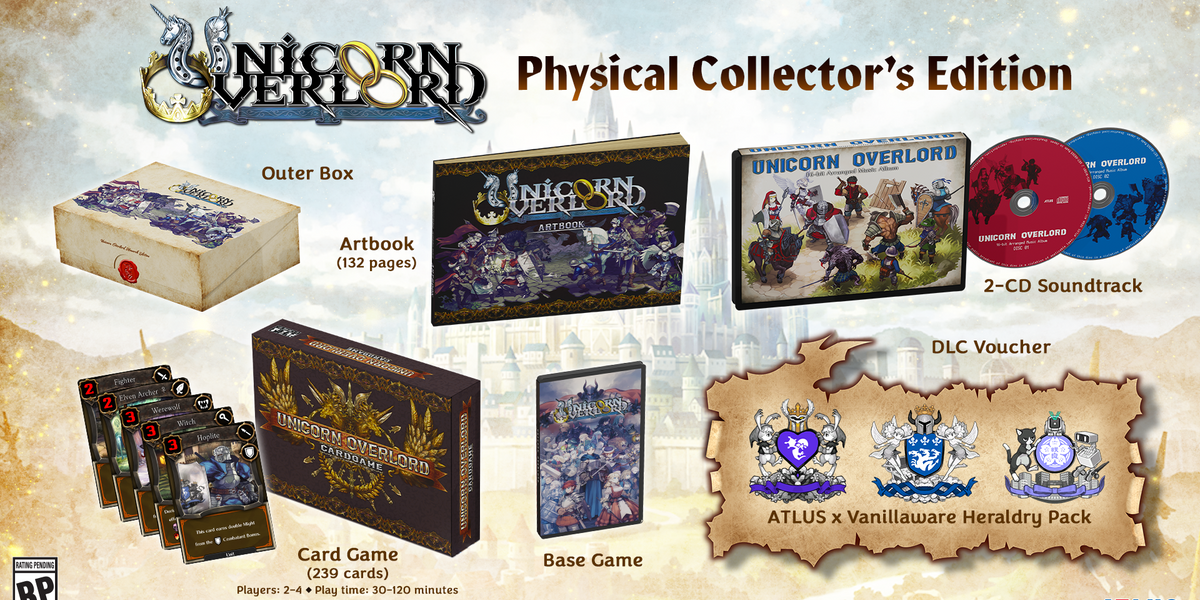 Unicorn Overlord Collectors Edition (Monarch Edition) - Nintendo