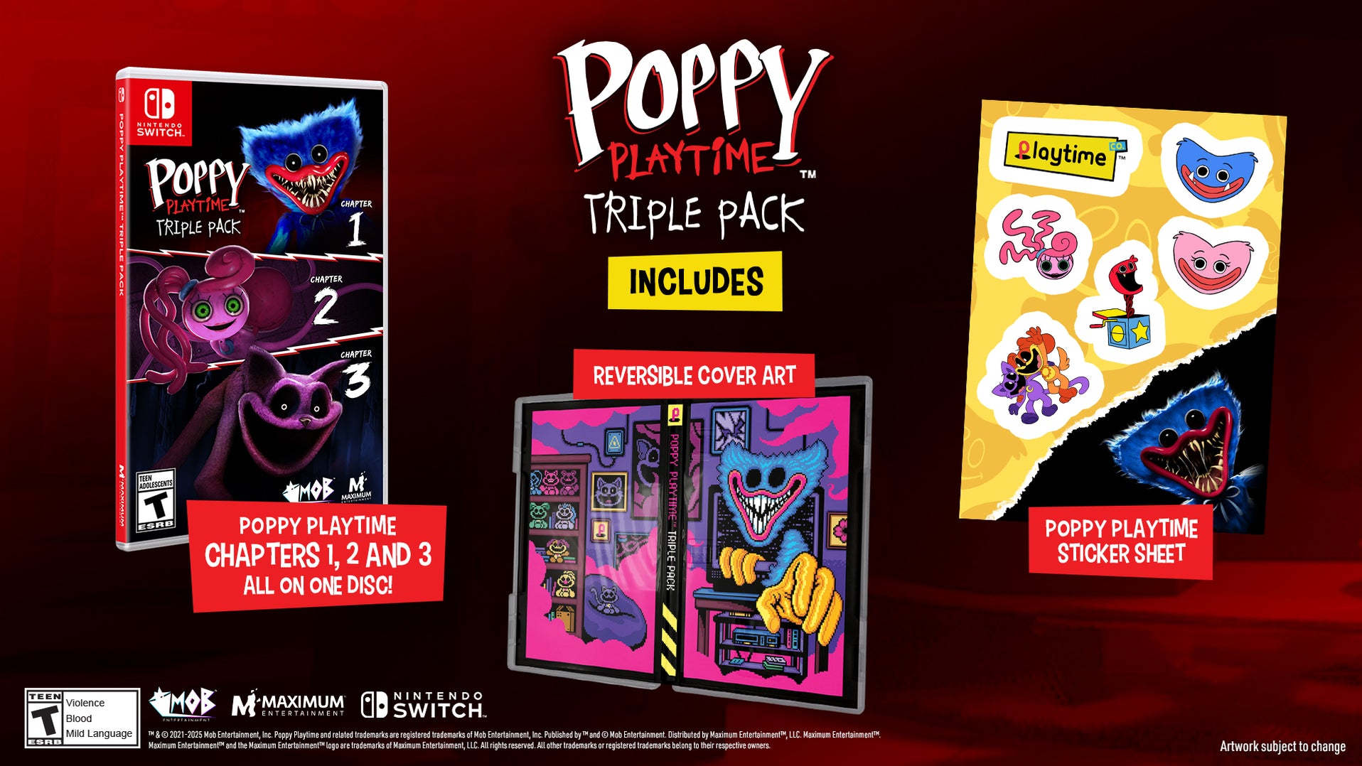 Poppy Playtime Triple Pack - Nintendo Switch — VIDEOGAMESPLUS.CA
