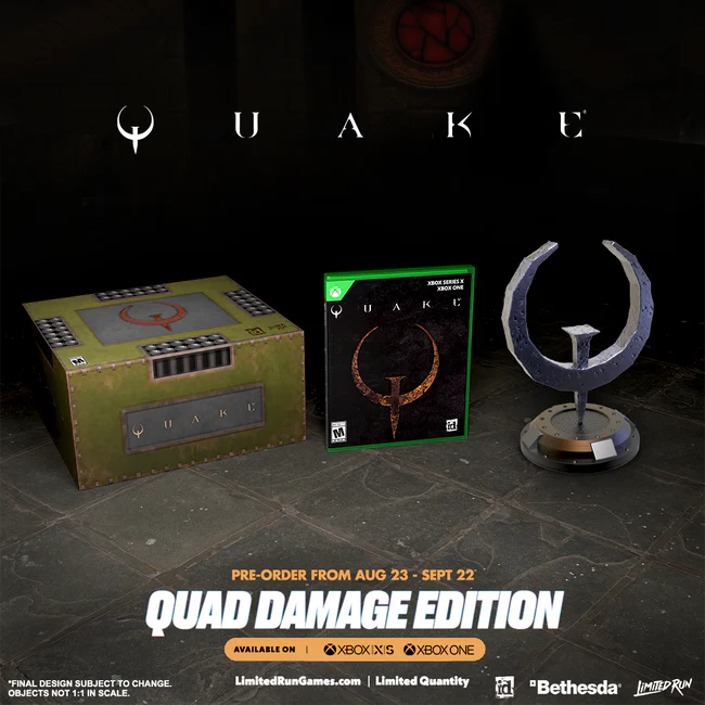Quake Quad Damage Edition [Limited Run Games #30] - Xbox Series X ...
