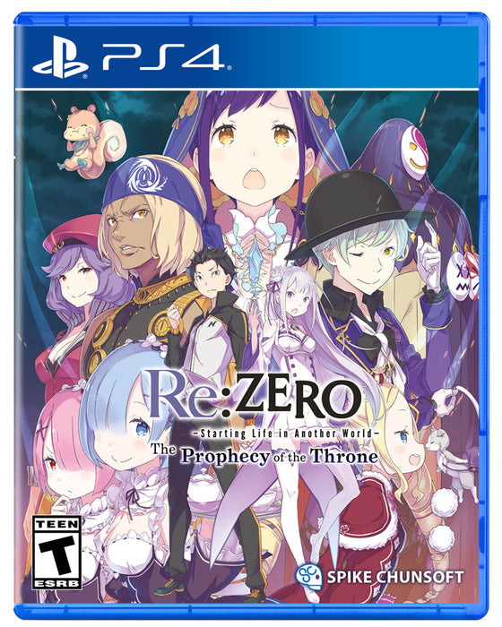 Re: Zero - Starting Life In Another World: The Prophecy Of The Throne [Standard Edition] - Playstation 4