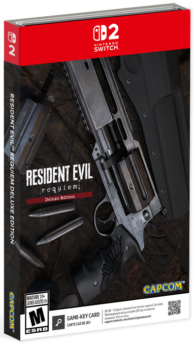 Resident Evil Requiem Deluxe Edition + Steelbook [Game-Key Card] - Nintendo Switch 2 (PRE-ORDER) (FREE SHIPPING)
