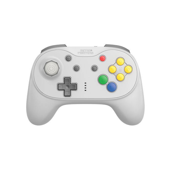 Brawler64 N64 Pro Series Wireless Controller [Grey] - N64 / Switch / Switch 2 / PC (PRE-ORDER)