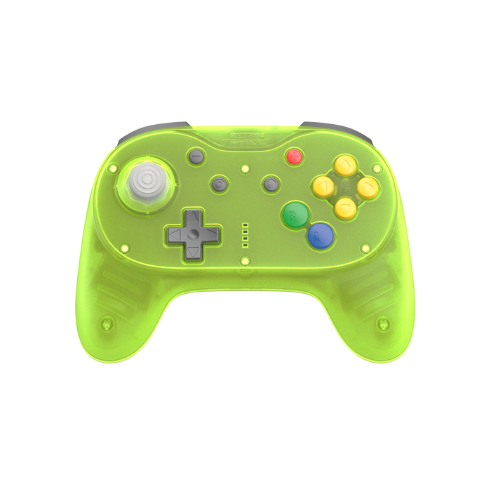 Brawler64 N64 Pro Series Wireless Controller [Extreme Green] - N64 / Switch / Switch 2 / PC (PRE-ORDER)