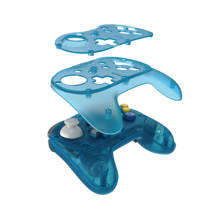 Brawler64 N64 Pro Series Wireless Controller [Ice Blue] - N64 / Switch / Switch 2 / PC (PRE-ORDER)