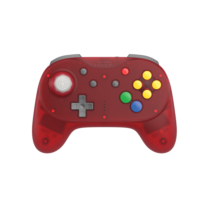 Brawler64 N64 Pro Series Wireless Controller [Watermelon Red] - N64 / Switch / Switch 2 / PC (PRE-ORDER)