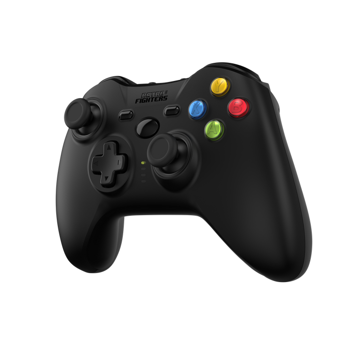 Retro Fighters Hunter 360 Wireless Controller for Xbox 360 & PC [Black] (PRE-ORDER) (FREE SHIPPING)