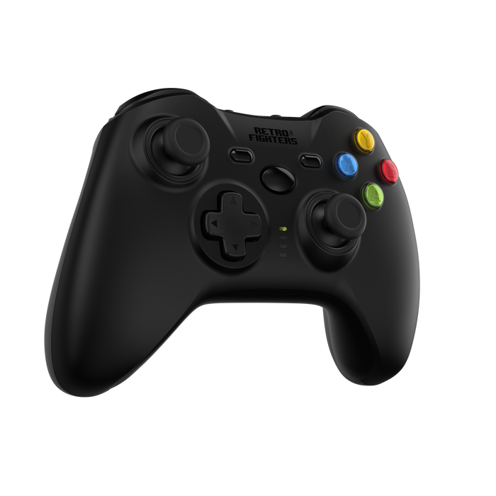 Retro Fighters Hunter 360 Wireless Controller for Xbox 360 & PC [Black] (PRE-ORDER) (FREE SHIPPING)