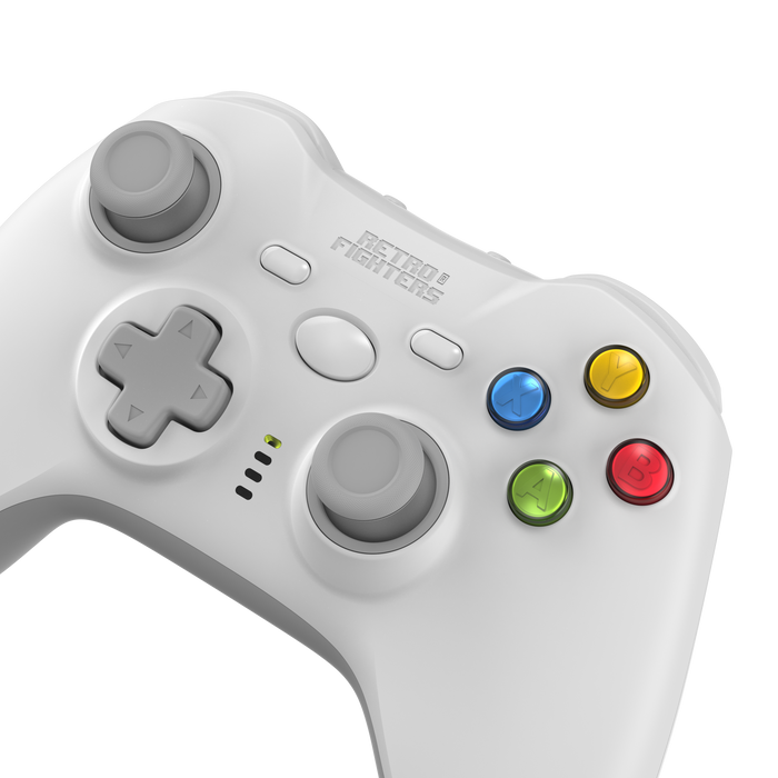 Retro Fighters Hunter 360 Wireless Controller for Xbox 360 & PC [White] (PRE-ORDER) (FREE SHIPPING)