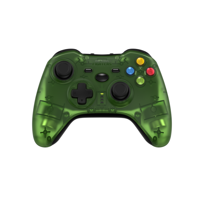 Retro Fighters Hunter 360 Wireless Controller for Xbox 360 & PC [Transparent Green] (PRE-ORDER) (FREE SHIPPING)