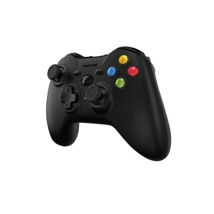 Retro Fighters Hunter 360 Wireless Controller for Xbox 360 & PC [Black] (PRE-ORDER) (FREE SHIPPING)