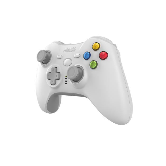 Retro Fighters Hunter 360 Wireless Controller for Xbox 360 & PC [White] (PRE-ORDER) (FREE SHIPPING)
