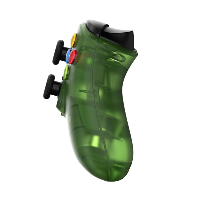 Retro Fighters Hunter 360 Wireless Controller for Xbox 360 & PC [Transparent Green] (PRE-ORDER) (FREE SHIPPING)