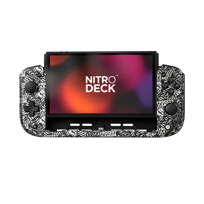 CRKD Nitro Deck Rocket League Silver Edition - Nintendo Switch