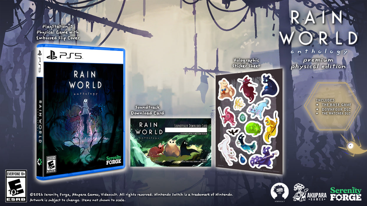 Rain World Anthology [Premium Physical Edition] - Playstation 5 (PRE-ORDER)