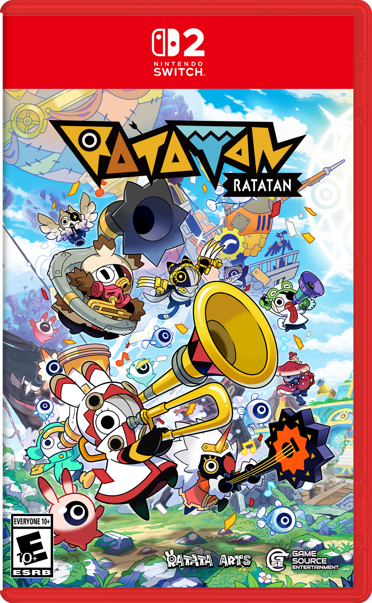 Ratatan Switch 2 physical edition cartridge