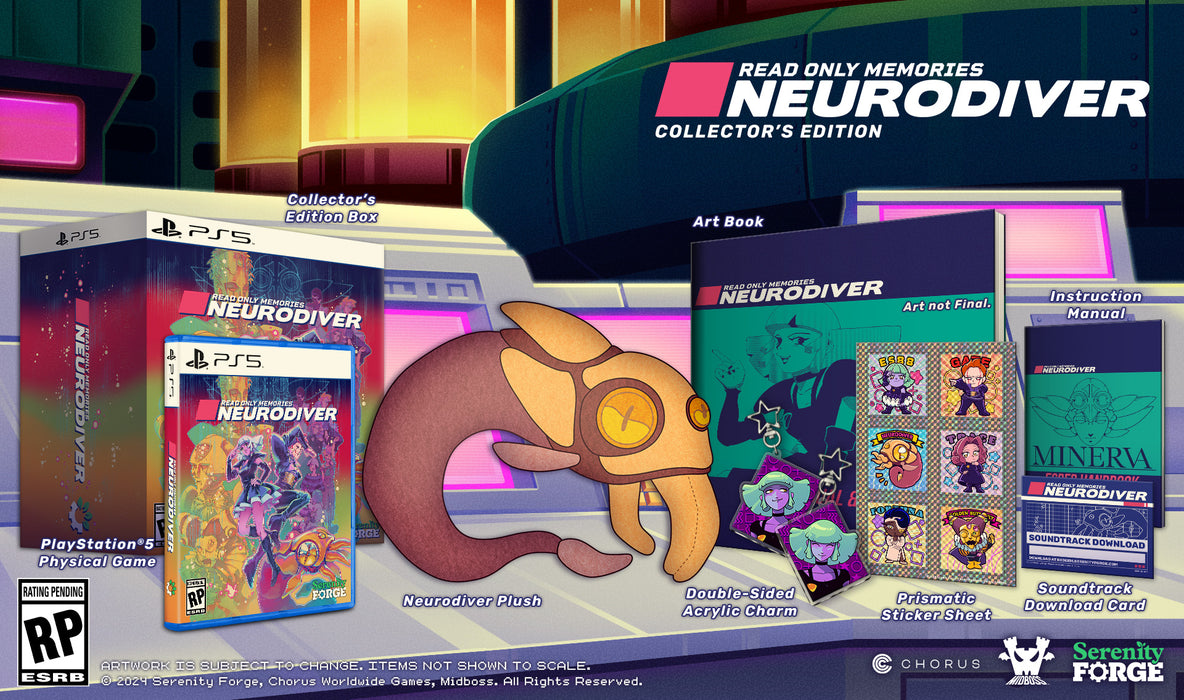 Read Only Memories: NEURODIVER [COLLECTOR'S EDITION] - PS5 (PRE-ORDER)