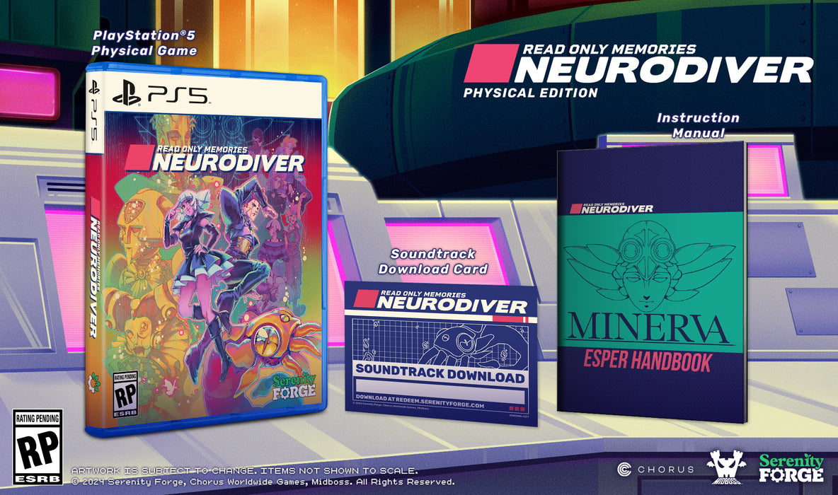 Read Only Memories: NEURODIVER [PHYSICAL EDITION] - PS5 (PRE-ORDER)