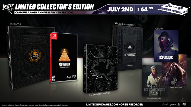 République: Anniversary Edition - Collector's Edition [Limited Run Games #111]  - Nintendo Switch