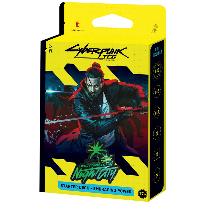 TCG - Cyberpunk TCG: Welcome to Night City Starter Deck Embracing Power