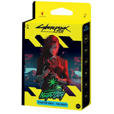 TCG - Cyberpunk TCG: Welcome to Night City Starter Deck the Heist