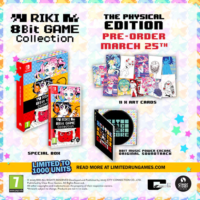 RIKI 8Bit Game Collection (Limited Run Games) - Nintendo Switch