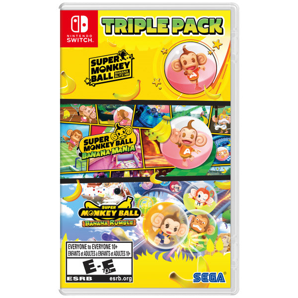 Super Monkey Ball Triple Pack – Nintendo Switch (PRE-ORDER)