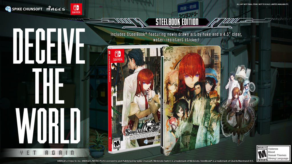 SF・ファンタジー・ホラー Steins;Gate FG204 LLIC EDITION Steins;Gate Re:Boot [Steelbook Edition] - Nintendo Switch (PRE