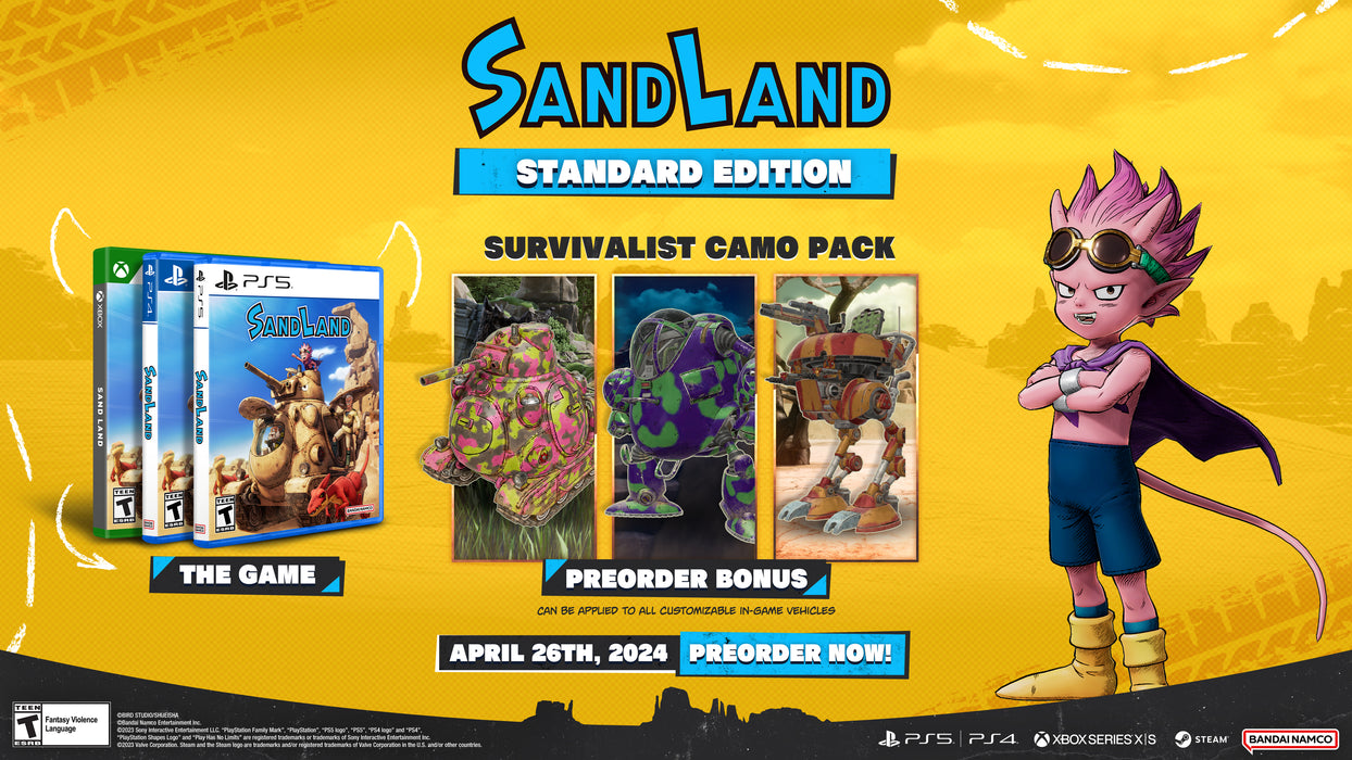 Sand Land - Playstation 5 [FREE SHIPPING]