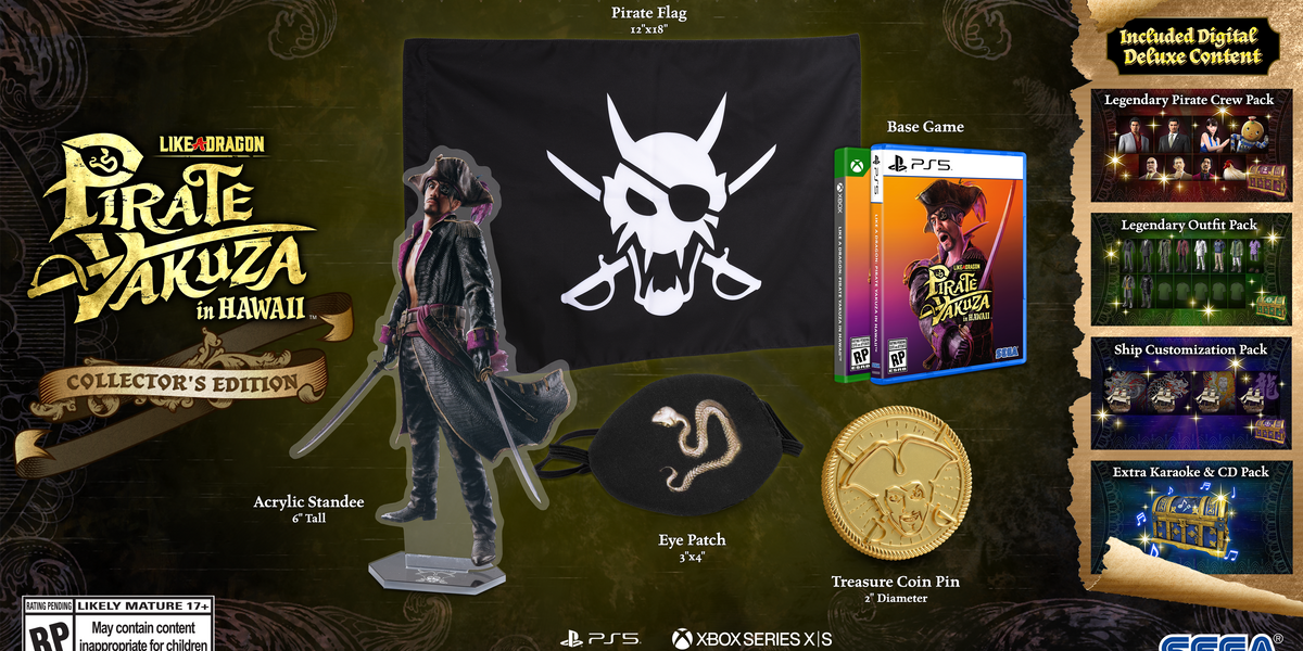 Like a Dragon: Pirate Yakuza in Hawaii [Collector's Edition Like a Dragon: Pirate Yakuza in Hawaii [Collector's Edition