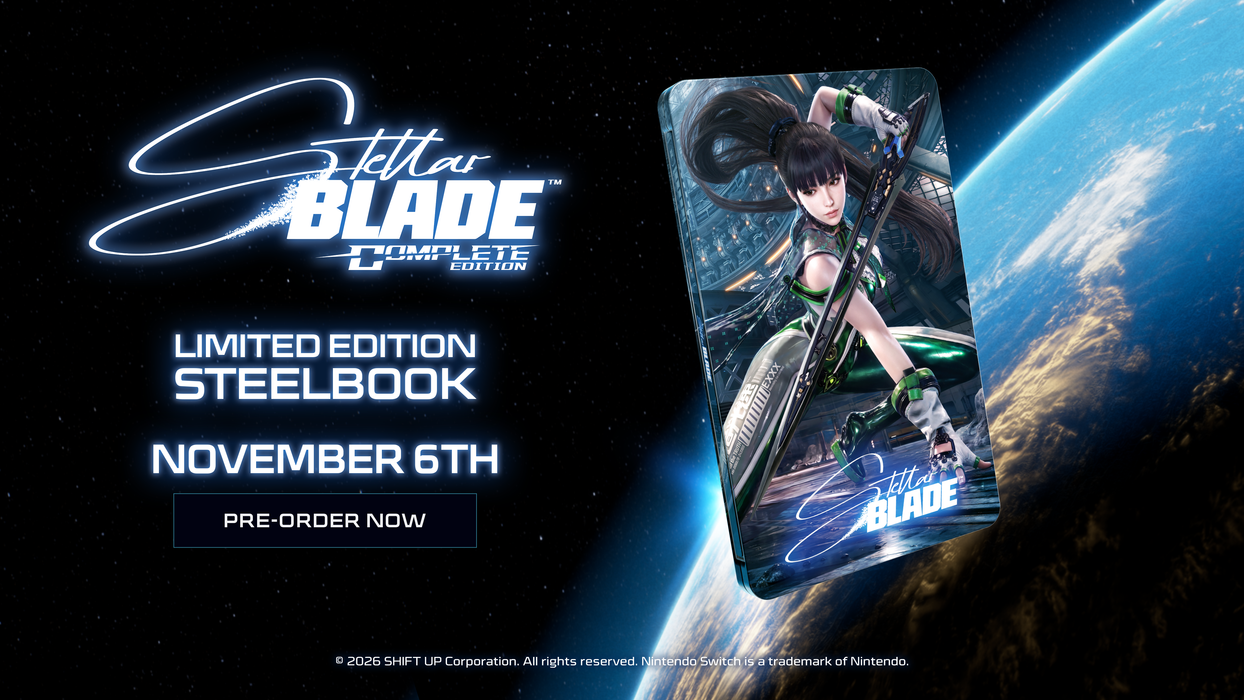Stellar Blade Complete Steelbook Edition - Nintendo Switch 2 (PRE-ORDER)