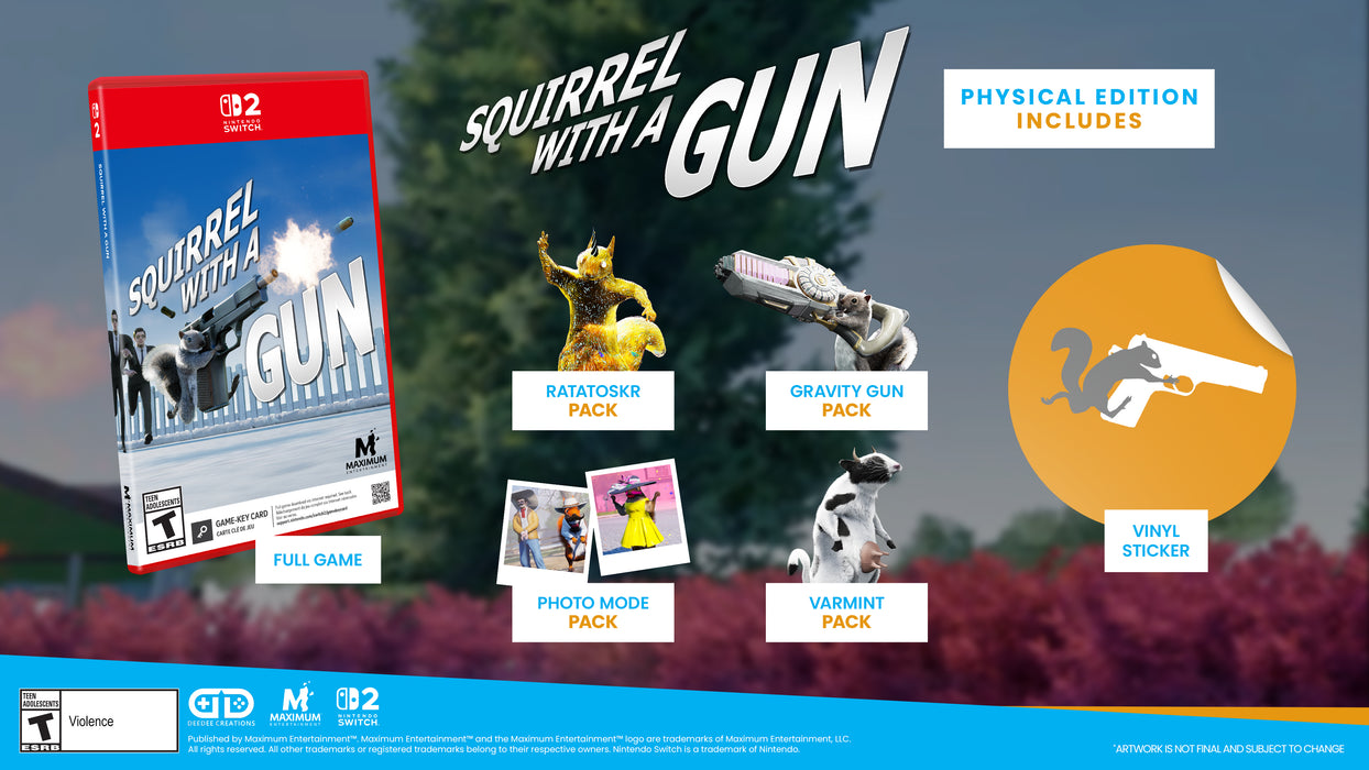 Squirrel With a Gun [Game-Key Card] - Nintendo Switch 2 (PRE-ORDER)