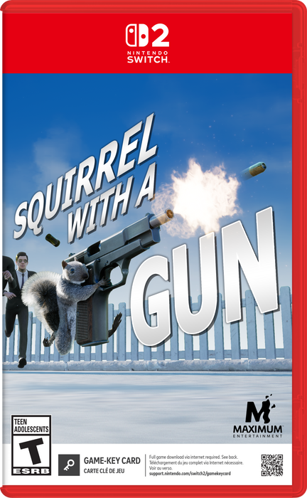 Squirrel With a Gun [Game-Key Card] - Nintendo Switch 2 (PRE-ORDER)
