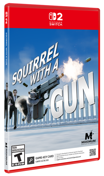 Squirrel With a Gun [Game-Key Card] - Nintendo Switch 2 (PRE-ORDER)
