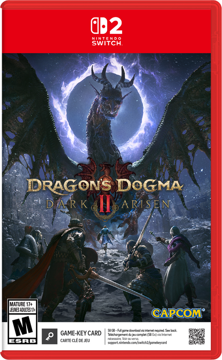 Dragons Dogma 2: Dark Arisen [Game-Key Card] - Nintendo Switch 2 (PRE-ORDER) (FREE SHIPPING)