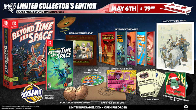 Sam & Max: Beyond Time and Space Collector’s Edition [Limited Run Games #148] - Nintendo Switch