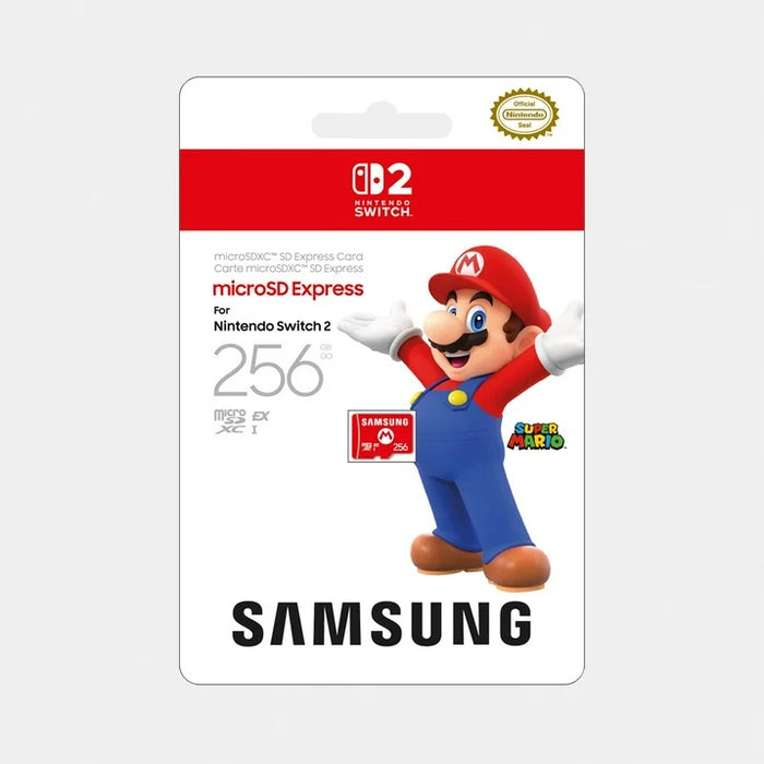 Samsung microSD Express Card – 256GB - Nintendo Switch 2