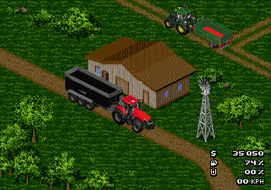 Farming Simulator 16-Bit Edition [SLG] - Sega Genesis / Mega Drive